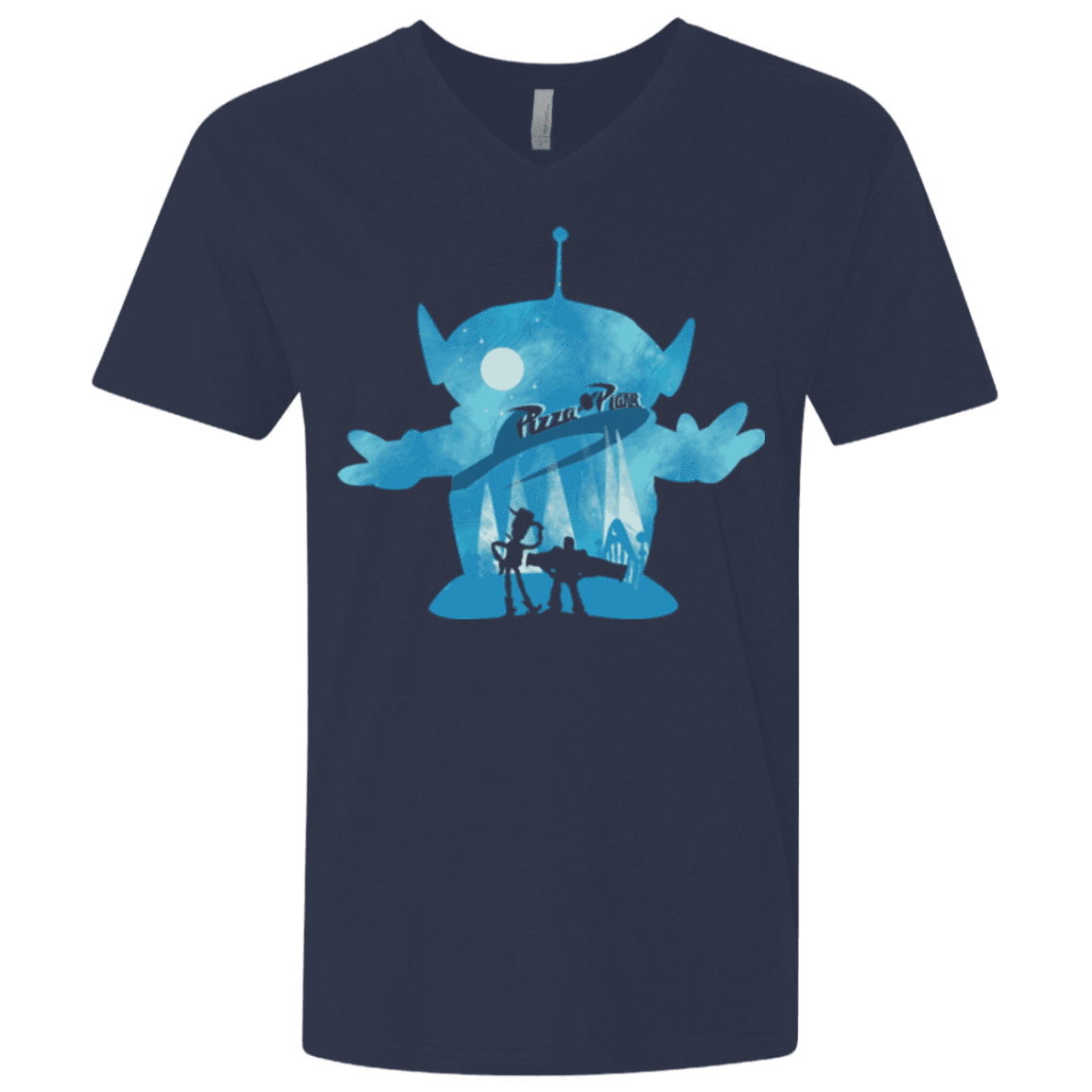 T-Shirts Midnight Navy / X-Small Toy Portrait Men's Premium V-Neck