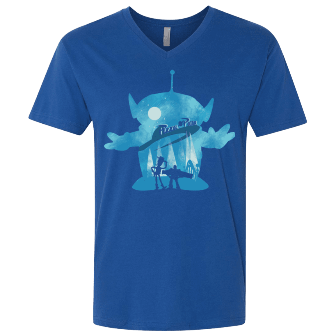 T-Shirts Royal / X-Small Toy Portrait Men's Premium V-Neck