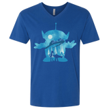 T-Shirts Royal / X-Small Toy Portrait Men's Premium V-Neck