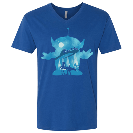 T-Shirts Royal / X-Small Toy Portrait Men's Premium V-Neck