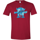 T-Shirts Cardinal Red / S Toy Portrait Men's Semi-Fitted Softstyle