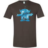 T-Shirts Dark Chocolate / S Toy Portrait Men's Semi-Fitted Softstyle