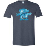 T-Shirts Heather Navy / S Toy Portrait Men's Semi-Fitted Softstyle