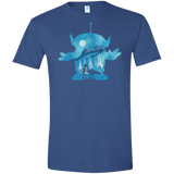 T-Shirts Heather Royal / X-Small Toy Portrait Men's Semi-Fitted Softstyle