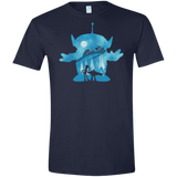 T-Shirts Navy / X-Small Toy Portrait Men's Semi-Fitted Softstyle