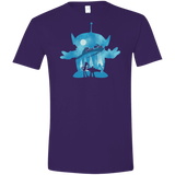 T-Shirts Purple / S Toy Portrait Men's Semi-Fitted Softstyle