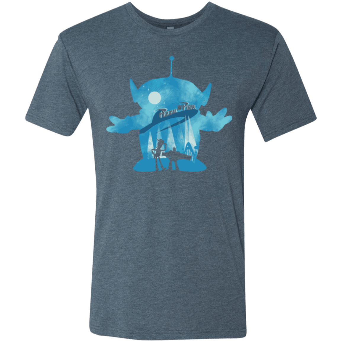 T-Shirts Indigo / S Toy Portrait Men's Triblend T-Shirt