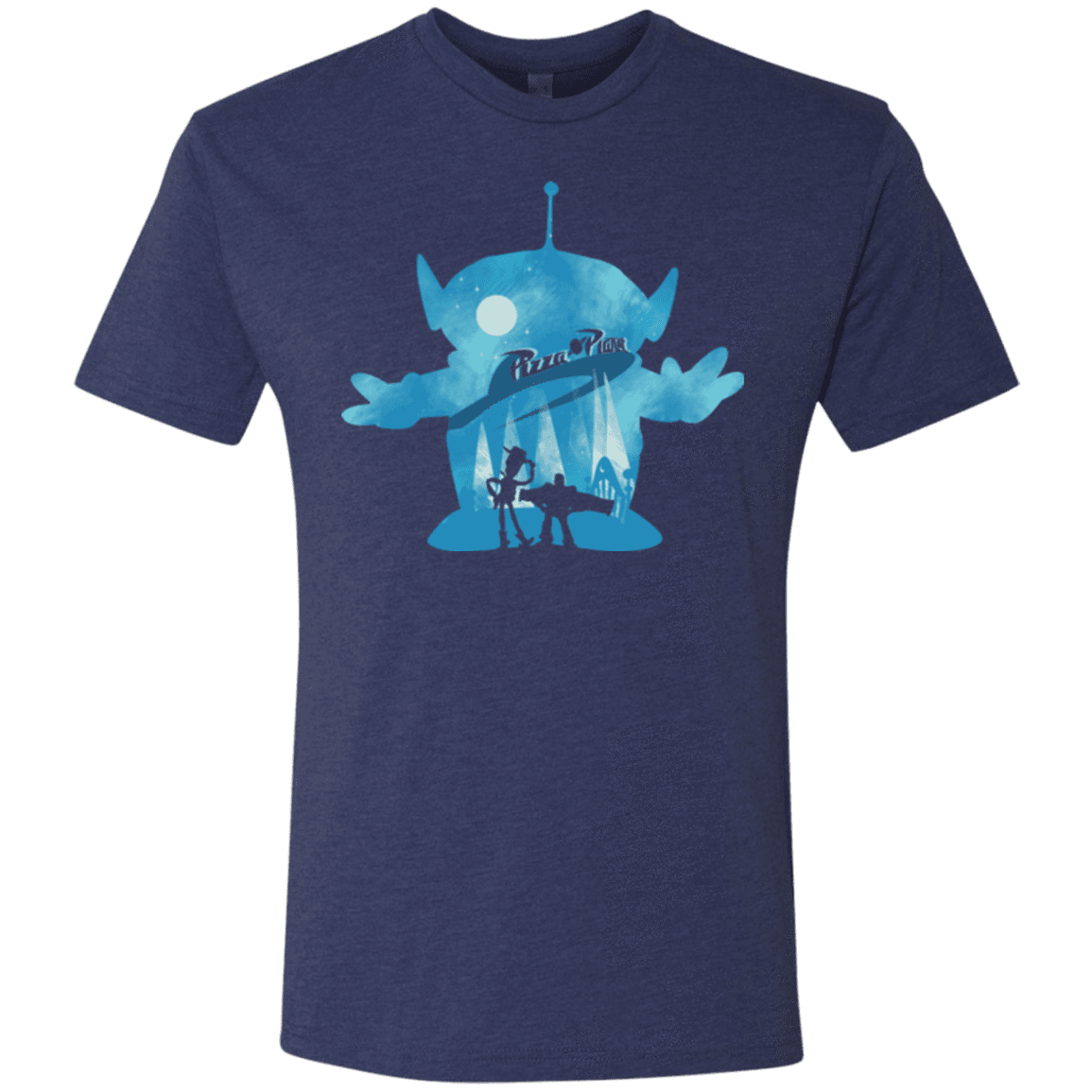 T-Shirts Vintage Navy / S Toy Portrait Men's Triblend T-Shirt