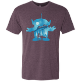 T-Shirts Vintage Purple / S Toy Portrait Men's Triblend T-Shirt