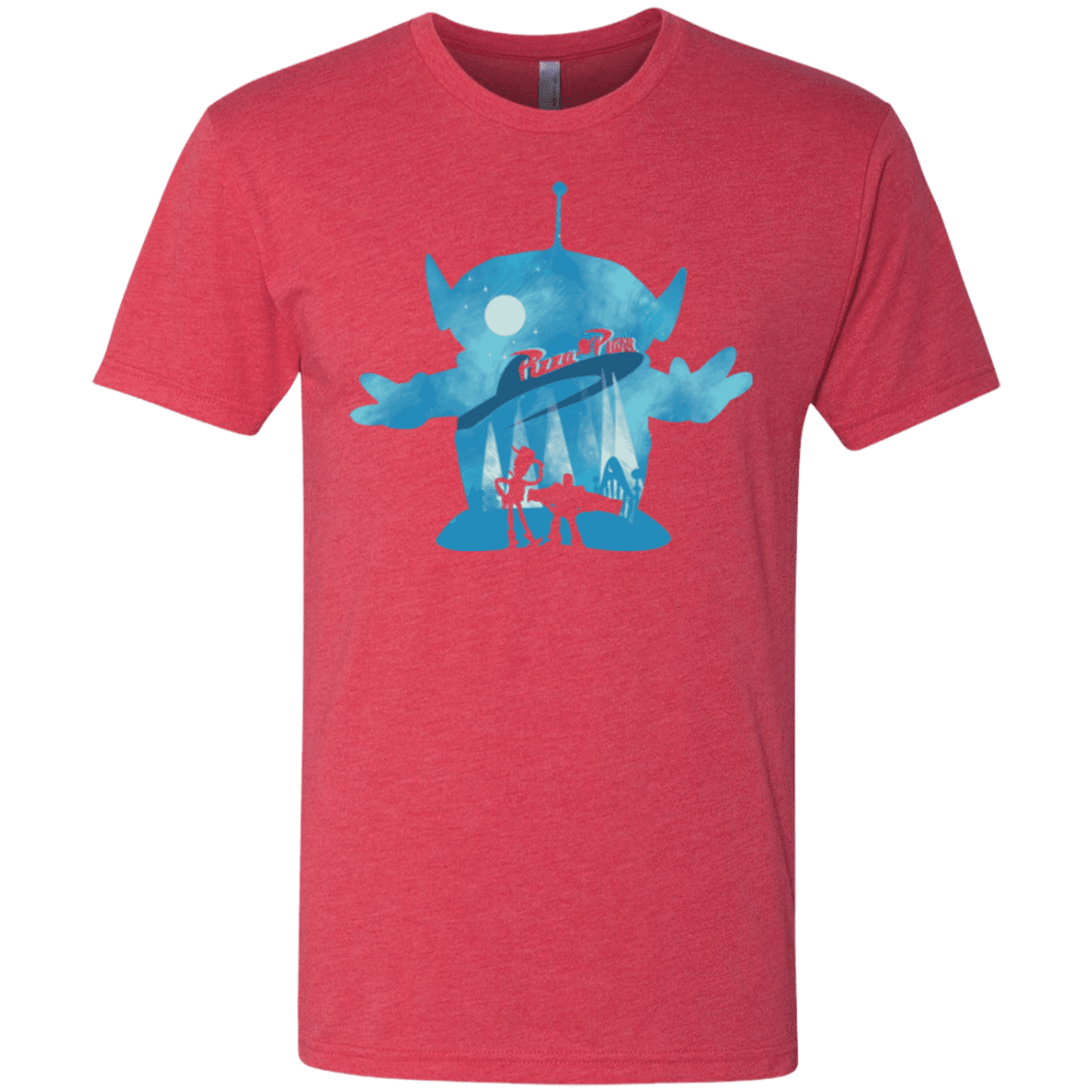 T-Shirts Vintage Red / S Toy Portrait Men's Triblend T-Shirt