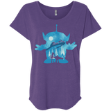 T-Shirts Purple Rush / X-Small Toy Portrait Triblend Dolman Sleeve