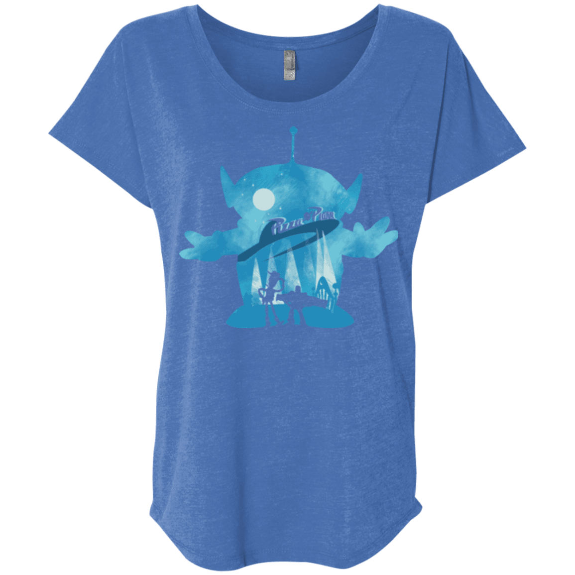 T-Shirts Vintage Royal / X-Small Toy Portrait Triblend Dolman Sleeve