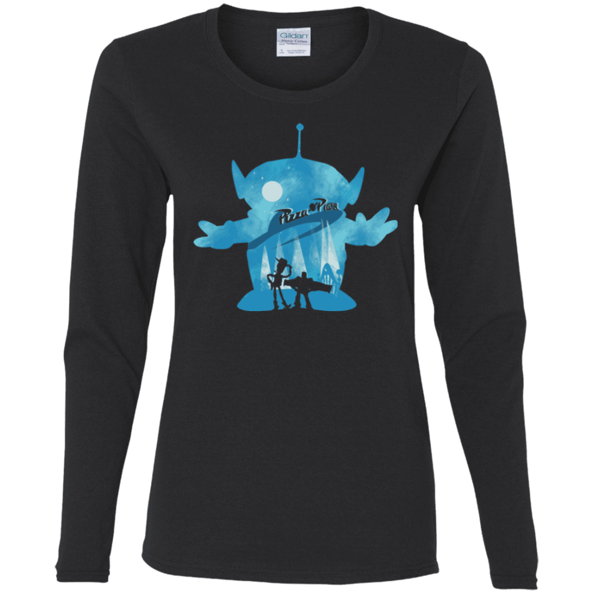 T-Shirts Black / S Toy Portrait Women's Long Sleeve T-Shirt