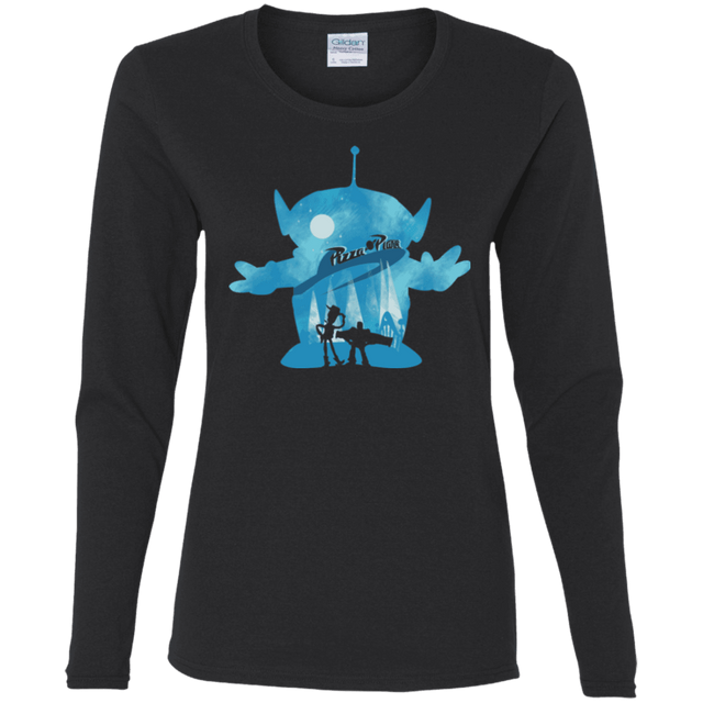 T-Shirts Black / S Toy Portrait Women's Long Sleeve T-Shirt