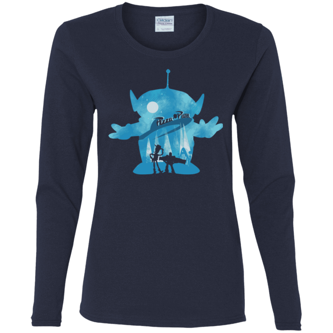 T-Shirts Navy / S Toy Portrait Women's Long Sleeve T-Shirt