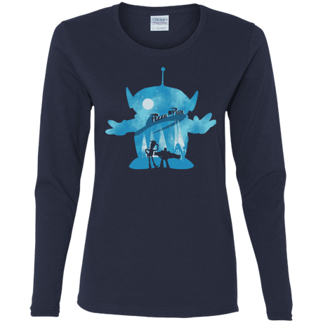 T-Shirts Navy / S Toy Portrait Women's Long Sleeve T-Shirt