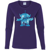 T-Shirts Purple / S Toy Portrait Women's Long Sleeve T-Shirt