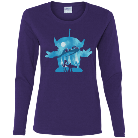 T-Shirts Purple / S Toy Portrait Women's Long Sleeve T-Shirt