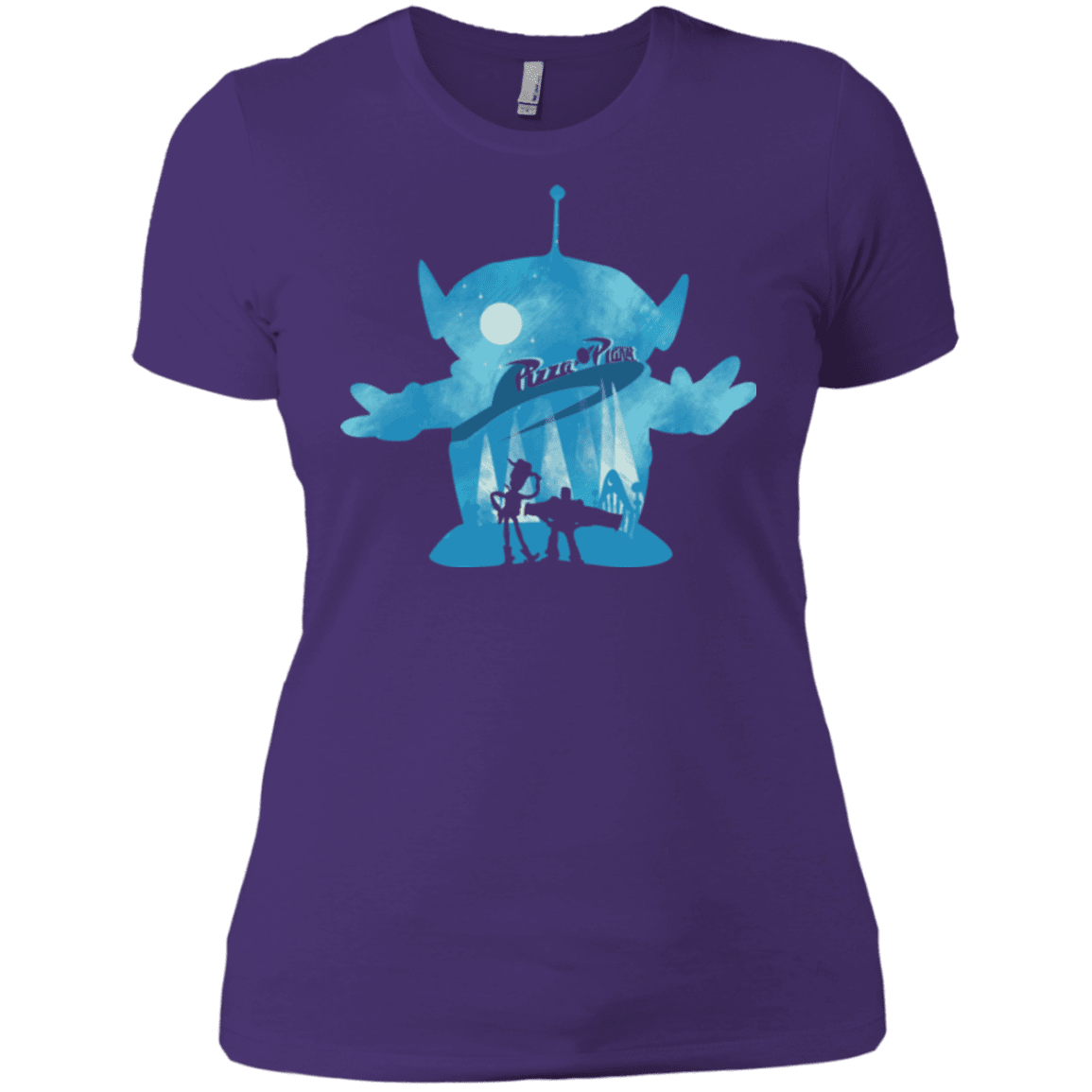 T-Shirts Purple Rush/ / X-Small Toy Portrait Women's Premium T-Shirt