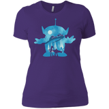 T-Shirts Purple Rush/ / X-Small Toy Portrait Women's Premium T-Shirt