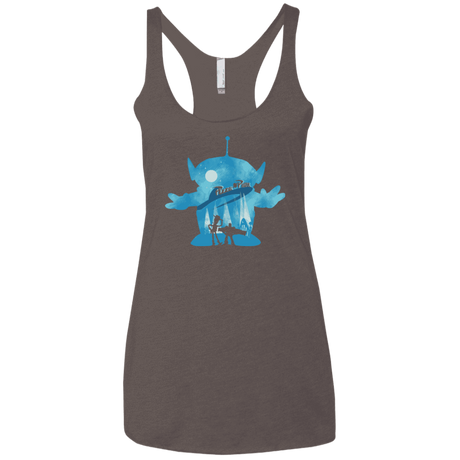 T-Shirts Macchiato / X-Small Toy Portrait Women's Triblend Racerback Tank