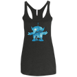 T-Shirts Vintage Black / X-Small Toy Portrait Women's Triblend Racerback Tank