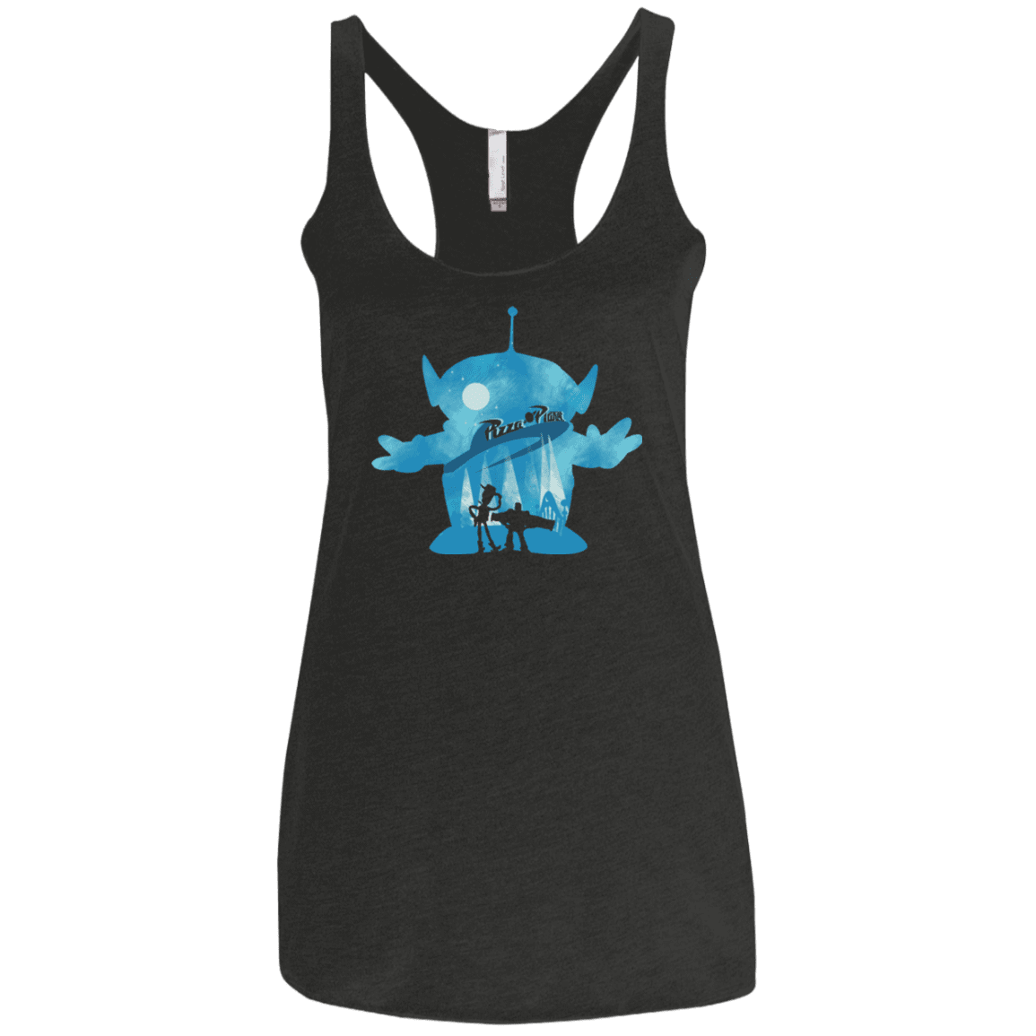 T-Shirts Vintage Black / X-Small Toy Portrait Women's Triblend Racerback Tank