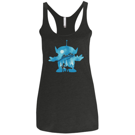 T-Shirts Vintage Black / X-Small Toy Portrait Women's Triblend Racerback Tank
