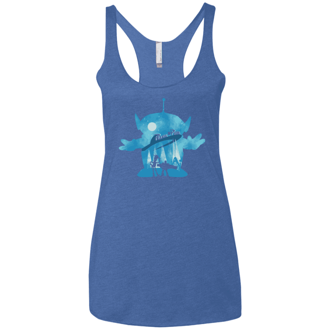 T-Shirts Vintage Royal / X-Small Toy Portrait Women's Triblend Racerback Tank