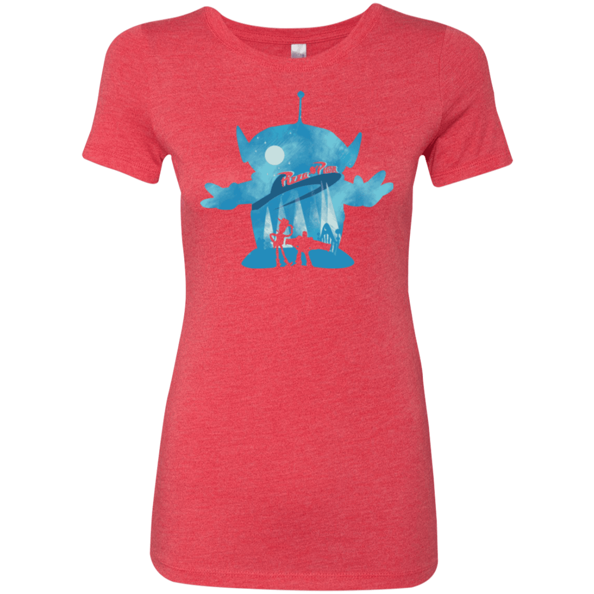 T-Shirts Vintage Red / S Toy Portrait Women's Triblend T-Shirt