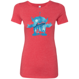 T-Shirts Vintage Red / S Toy Portrait Women's Triblend T-Shirt