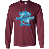 T-Shirts Maroon / YS Toy Portrait Youth Long Sleeve T-Shirt