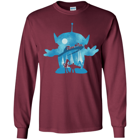T-Shirts Maroon / YS Toy Portrait Youth Long Sleeve T-Shirt