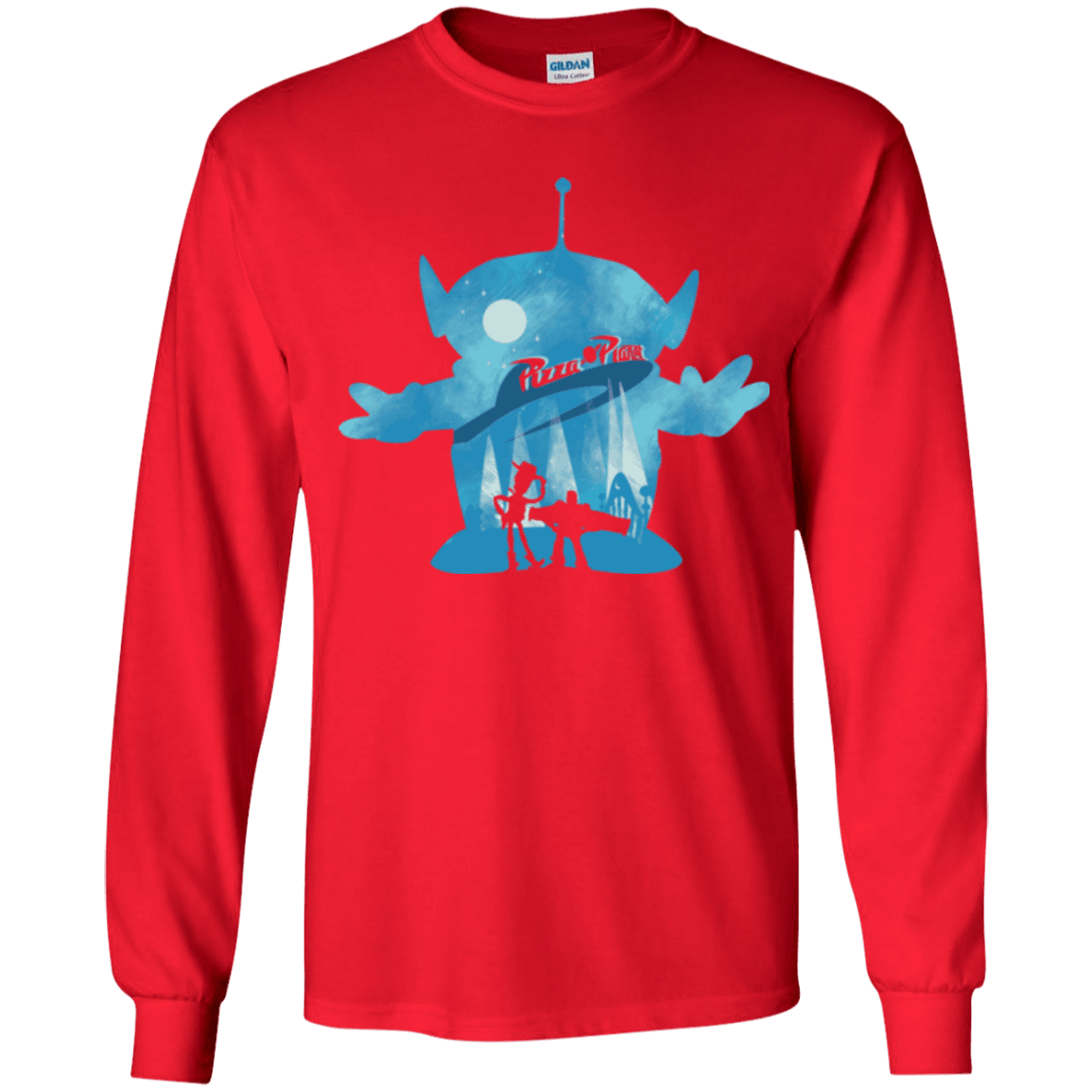 T-Shirts Red / YS Toy Portrait Youth Long Sleeve T-Shirt
