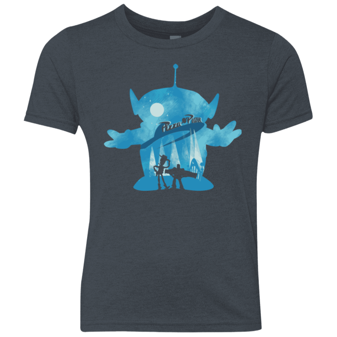 T-Shirts Vintage Navy / YXS Toy Portrait Youth Triblend T-Shirt