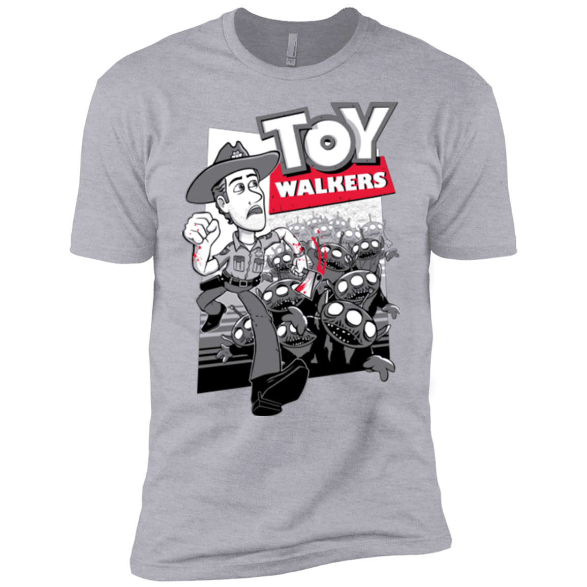 T-Shirts Heather Grey / YXS Toy Walkers Boys Premium T-Shirt