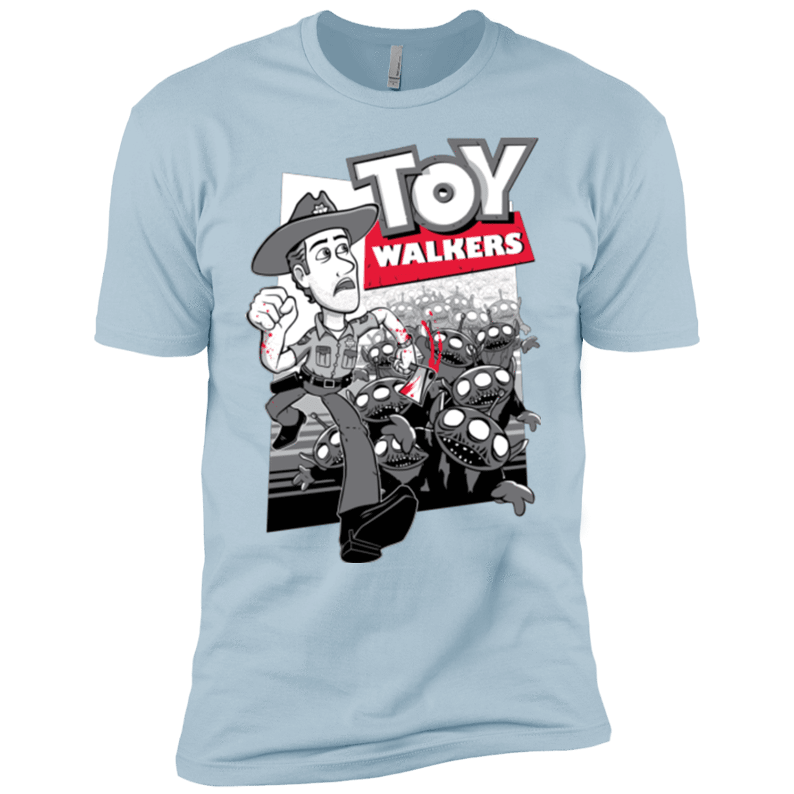 T-Shirts Light Blue / YXS Toy Walkers Boys Premium T-Shirt