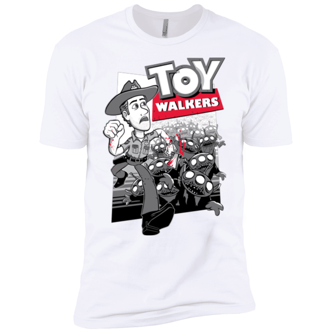 T-Shirts White / YXS Toy Walkers Boys Premium T-Shirt