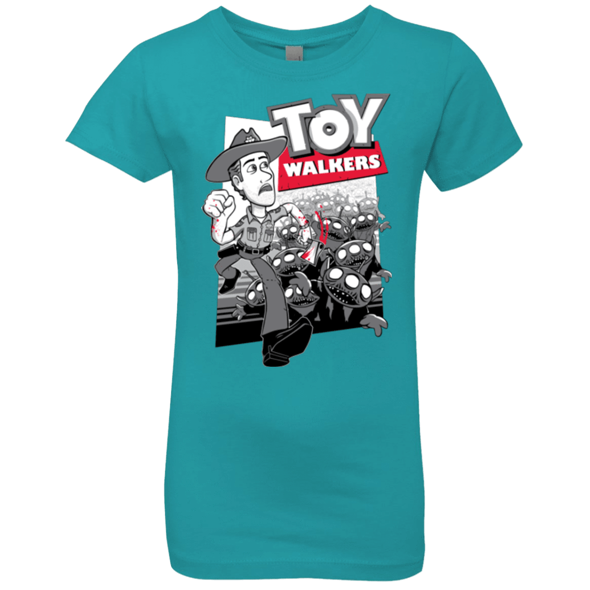 T-Shirts Tahiti Blue / YXS Toy Walkers Girls Premium T-Shirt