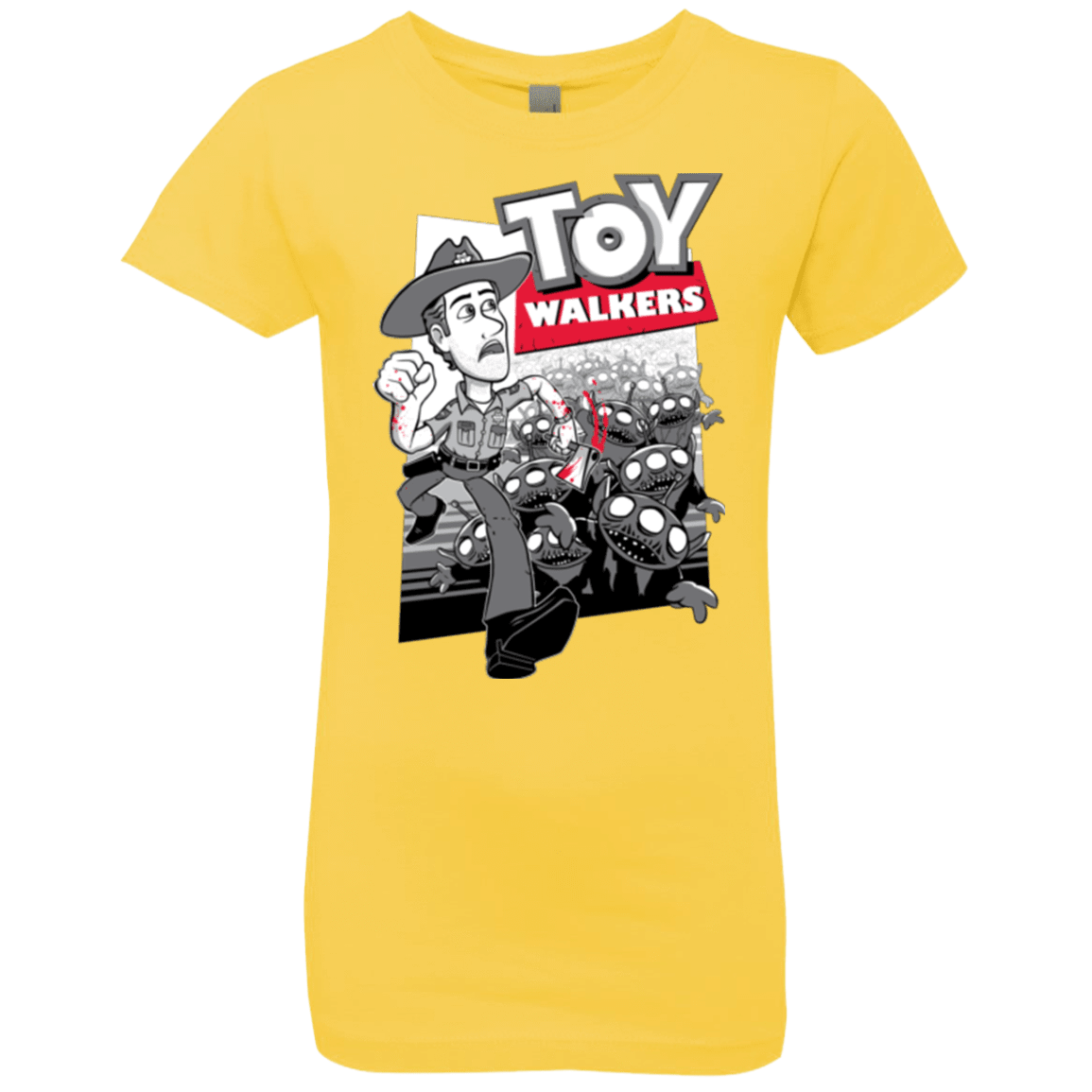 T-Shirts Vibrant Yellow / YXS Toy Walkers Girls Premium T-Shirt