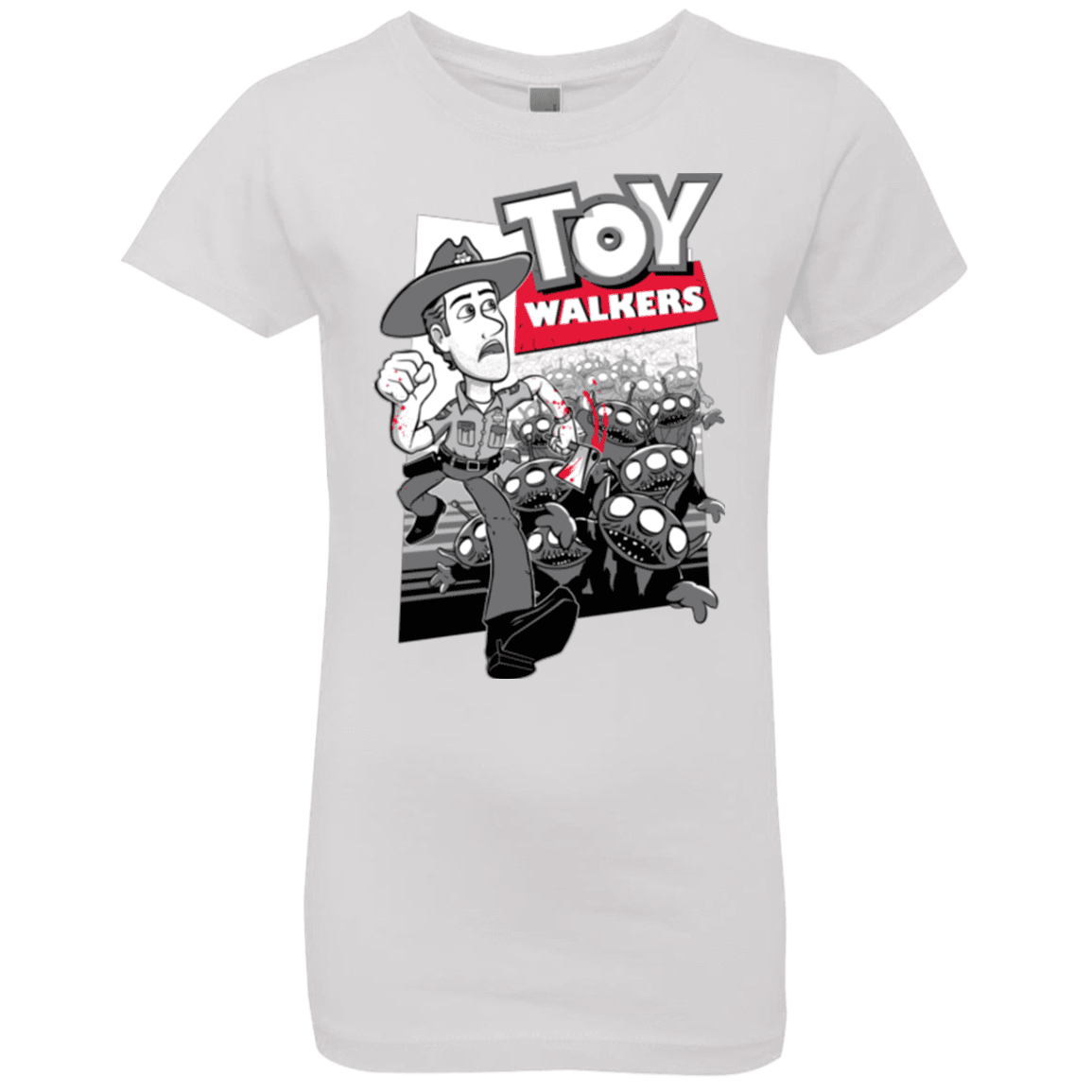 T-Shirts White / YXS Toy Walkers Girls Premium T-Shirt