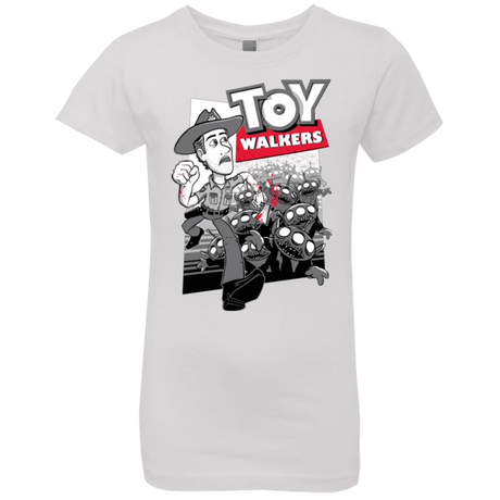 T-Shirts White / YXS Toy Walkers Girls Premium T-Shirt