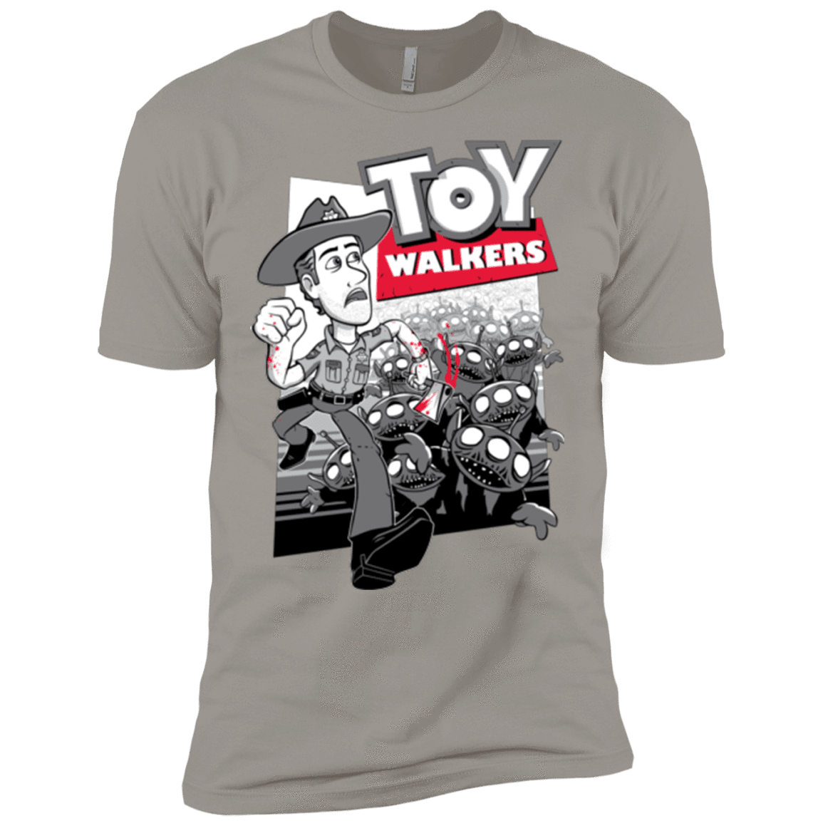 T-Shirts Light Grey / X-Small Toy Walkers Men's Premium T-Shirt