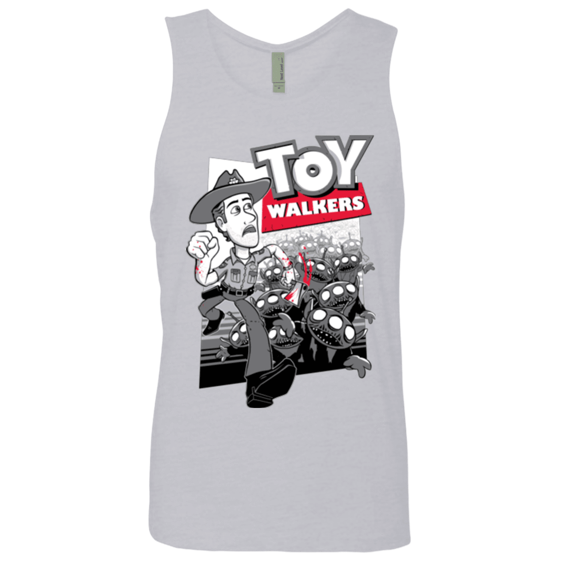 T-Shirts Heather Grey / Small Toy Walkers Men's Premium Tank Top