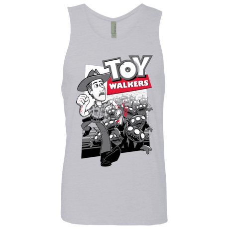 T-Shirts Heather Grey / Small Toy Walkers Men's Premium Tank Top