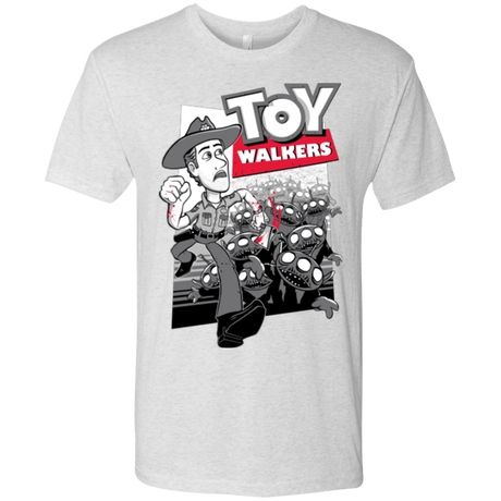 T-Shirts Heather White / Small Toy Walkers Men's Triblend T-Shirt