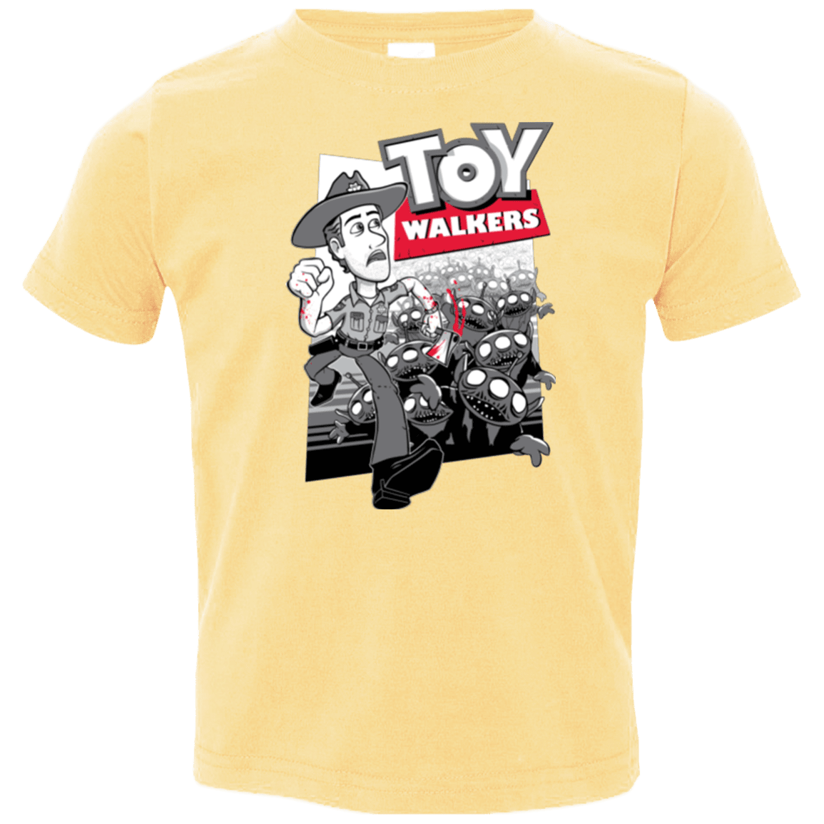 T-Shirts Butter / 2T Toy Walkers Toddler Premium T-Shirt