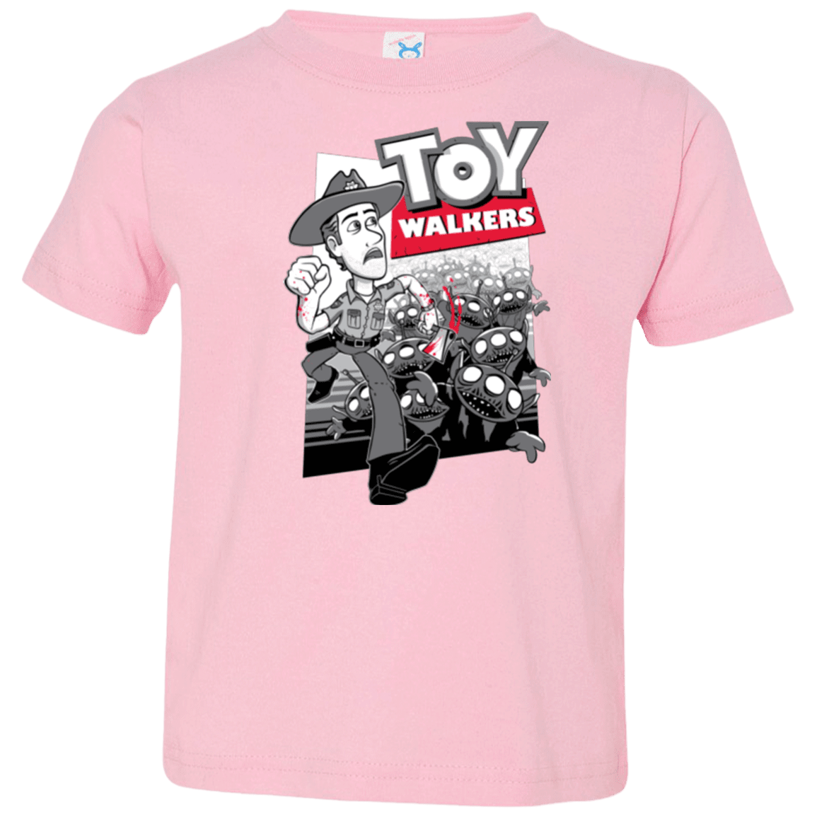 T-Shirts Pink / 2T Toy Walkers Toddler Premium T-Shirt