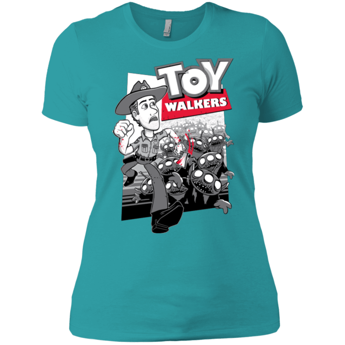 T-Shirts Tahiti Blue / X-Small Toy Walkers Women's Premium T-Shirt