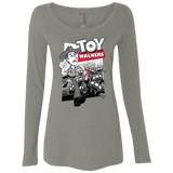 T-Shirts Venetian Grey / Small Toy Walkers Women's Triblend Long Sleeve Shirt